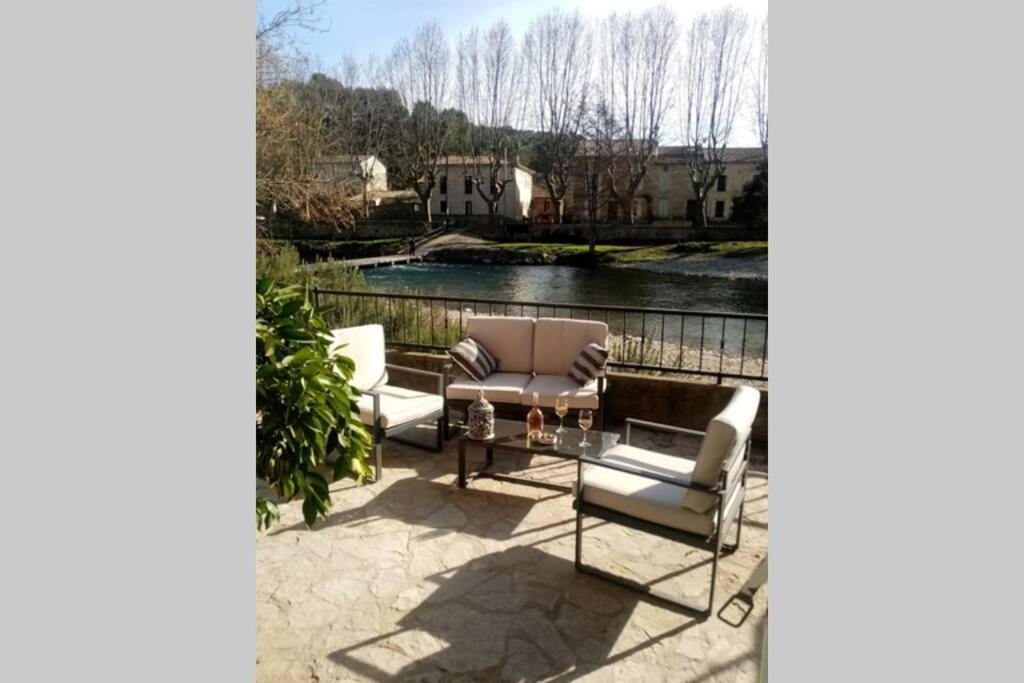 Character Filled House Overlooking The River Cesse Bize-Minervois Extérieur photo